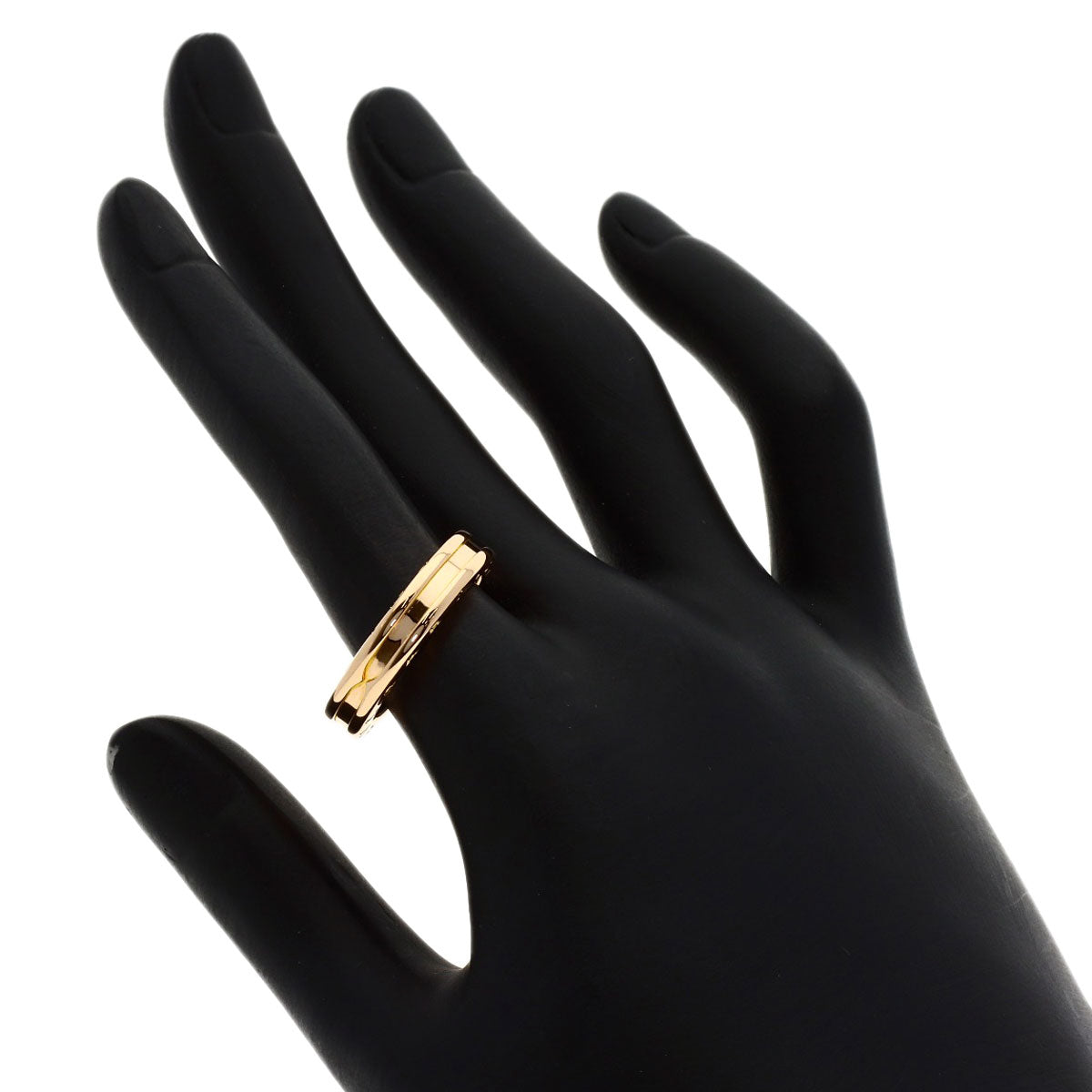 BVLGARI B.zero1 1 band #55 Ring K18 Pink Gold Ladies [Used]