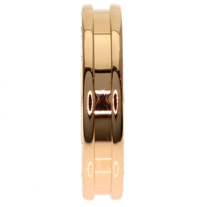 BVLGARI B.zero1 1 Band #57 Ring K18 Pink Gold Ladies [Used]