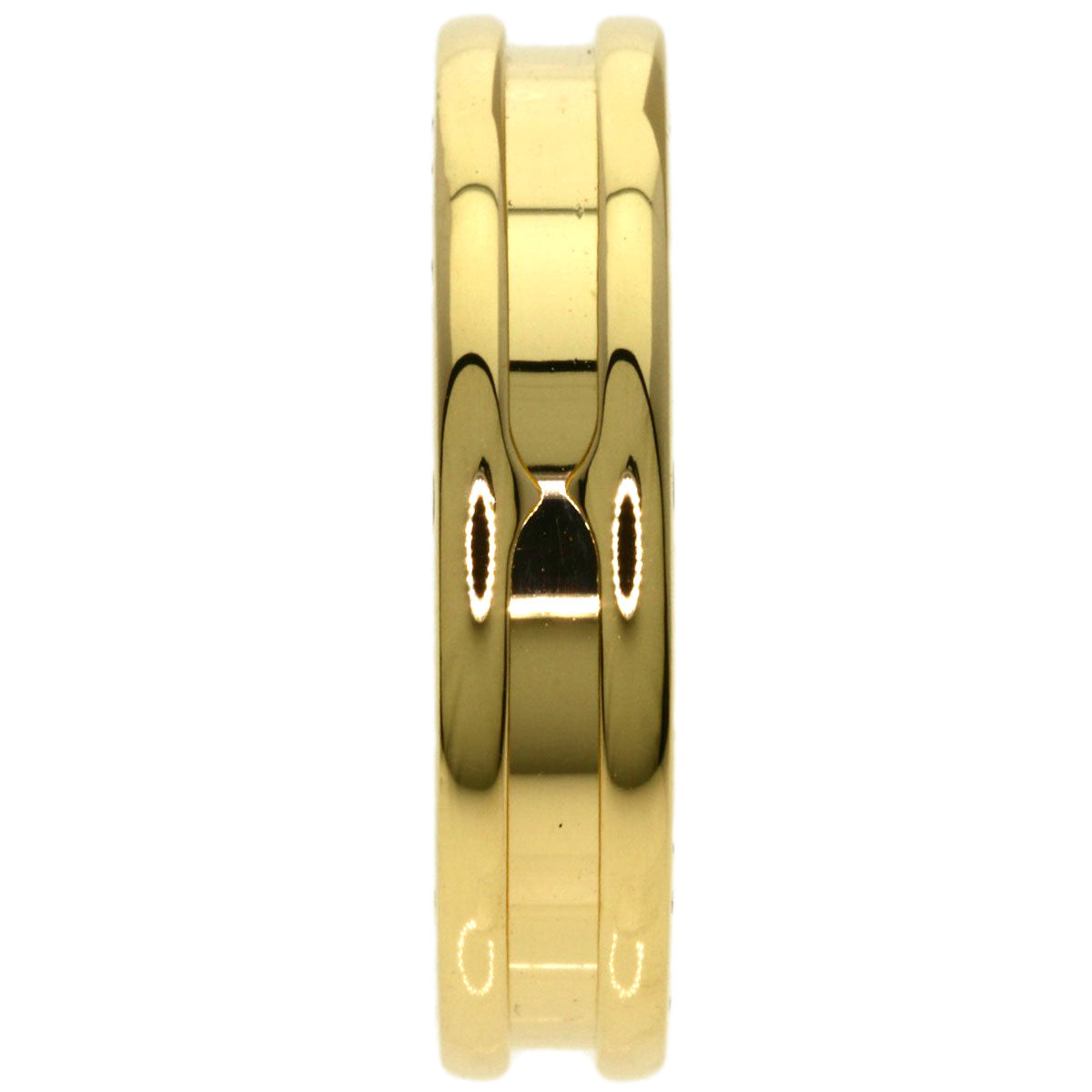 BVLGARI B.zero1 1 band #50 Ring K18 Yellow Gold Ladies [Used]