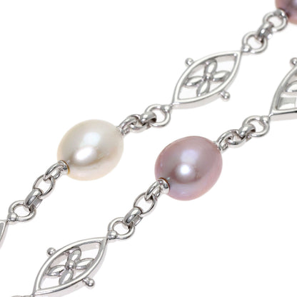 MIKIMOTO PearlPearl 2WAY Necklace K18 White Gold Ladies [Used]
