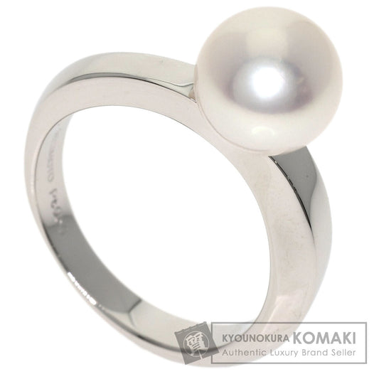 MIKIMOTO Pearl Pearl Ring Platinum PT950 Ladies [Used]