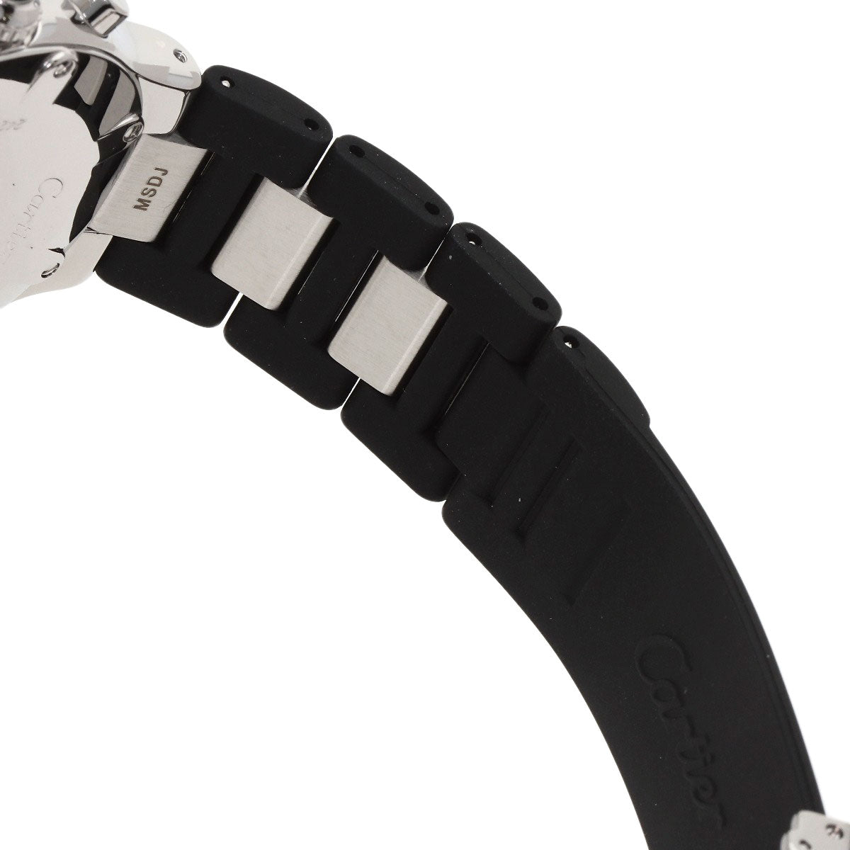 CARTIER Must21 CHRONOSCAPH Watches W10125U2 Stainless Steel/SSxRubber mens