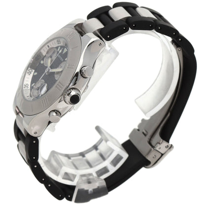 CARTIER Must21 CHRONOSCAPH Watches W10125U2 Stainless Steel/SSxRubber mens