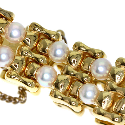 MIKIMOTO Pearl watch Watches 2P20-0530 Gold Plated/GPxPearl Ladies