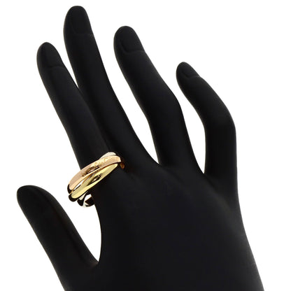 CARTIER Trinity #62 Ring K18 Yellow Gold 18K Pink GoldLadies [Used]