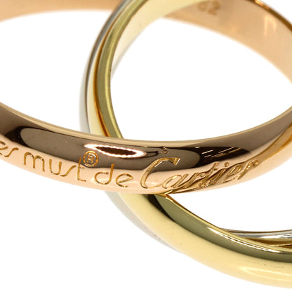 CARTIER Trinity #62 Ring K18 Yellow Gold 18K Pink GoldLadies [Used]