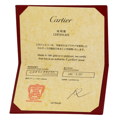 CARTIER Trinity 5P Diamond #50 Ring K18 Yellow Gold 18K Pink GoldLadies [Used]
