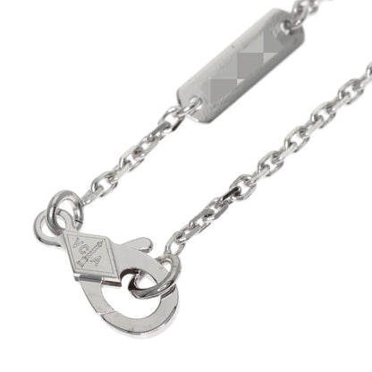 Van Cleef & Arpels Vintage Alhambra Diamond Necklace K18 White Gold Ladies [Used]