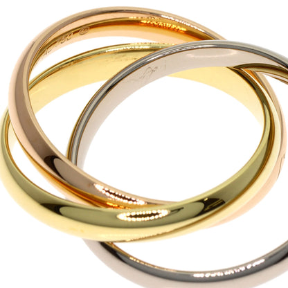 CARTIER Classic #56 current model Ring K18 Yellow Gold 18K Pink GoldLadies [Used]