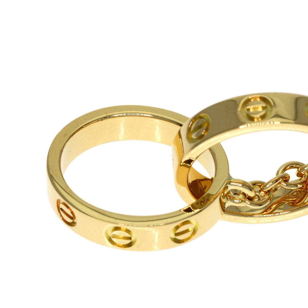CARTIER Baby love Bracelet K18 Yellow Gold Ladies [Used]
