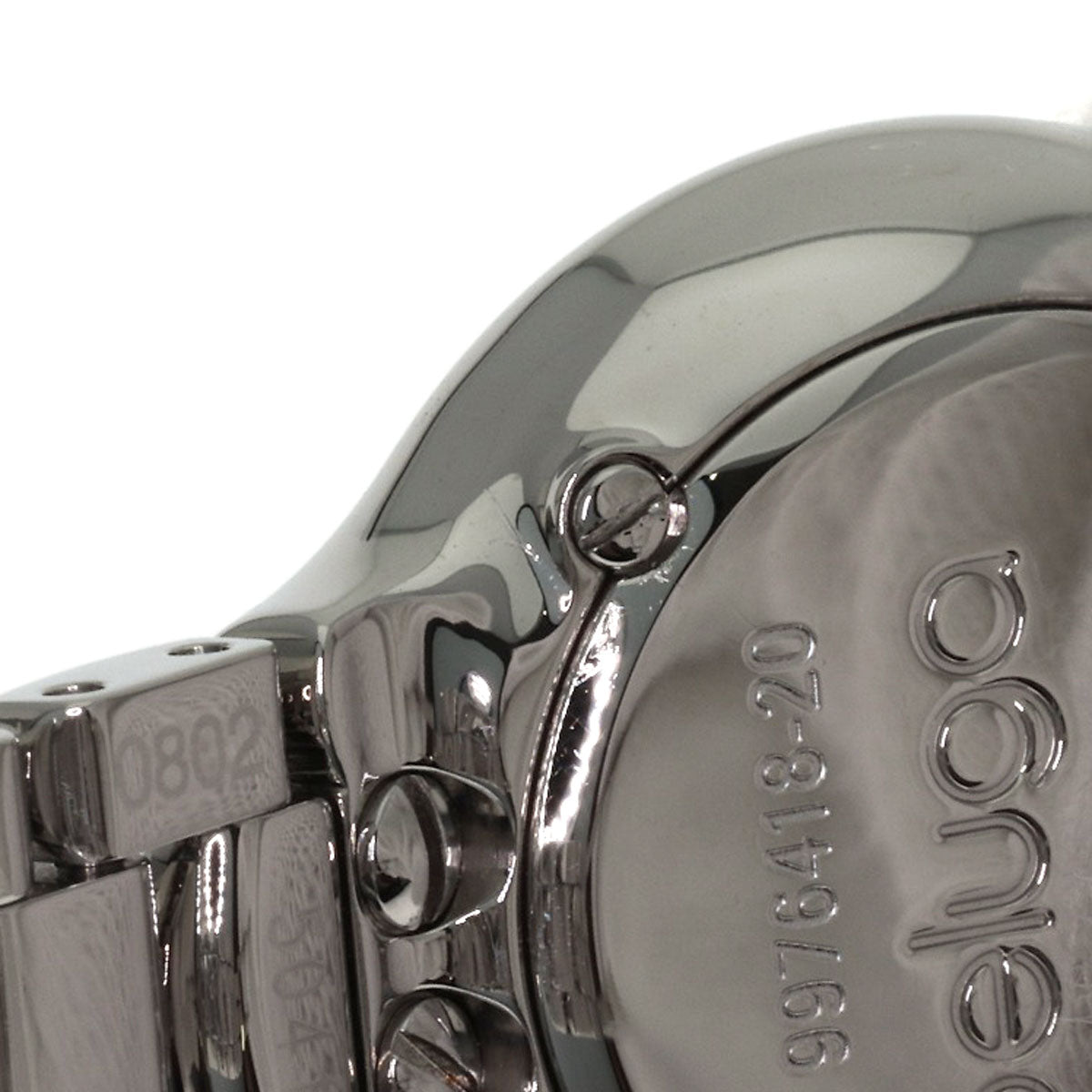 EBEL Beluga Bezel Diamond Watches E9157428 Stainless Steel/Stainless Steel Ladies