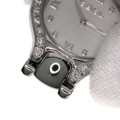 EBEL Beluga Bezel Diamond Watches E9157428 Stainless Steel/Stainless Steel Ladies