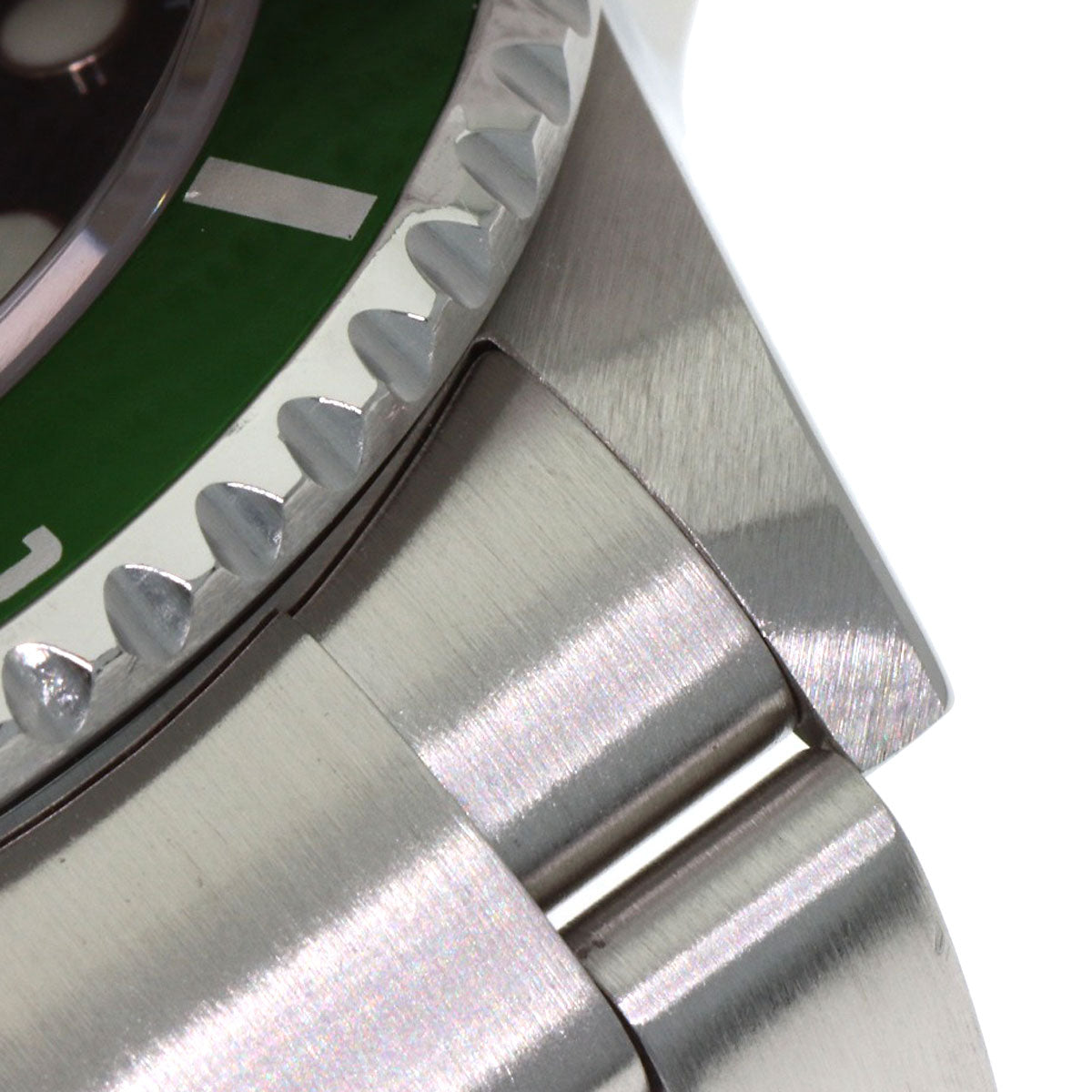 ROLEX Submarina Date Green Sub Watches 16610 Stainless Steel/Stainless Steel mens