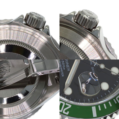 ROLEX Submarina Date Green Sub Watches 16610 Stainless Steel/Stainless Steel mens