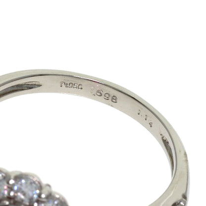 1.598ct Ruby Diamond Ring Platinum PT950 4.9g　Ladies