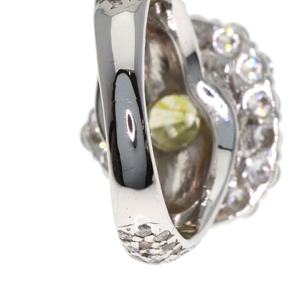 5.009ct Diamond Ring K18 White Gold 14g　Ladies