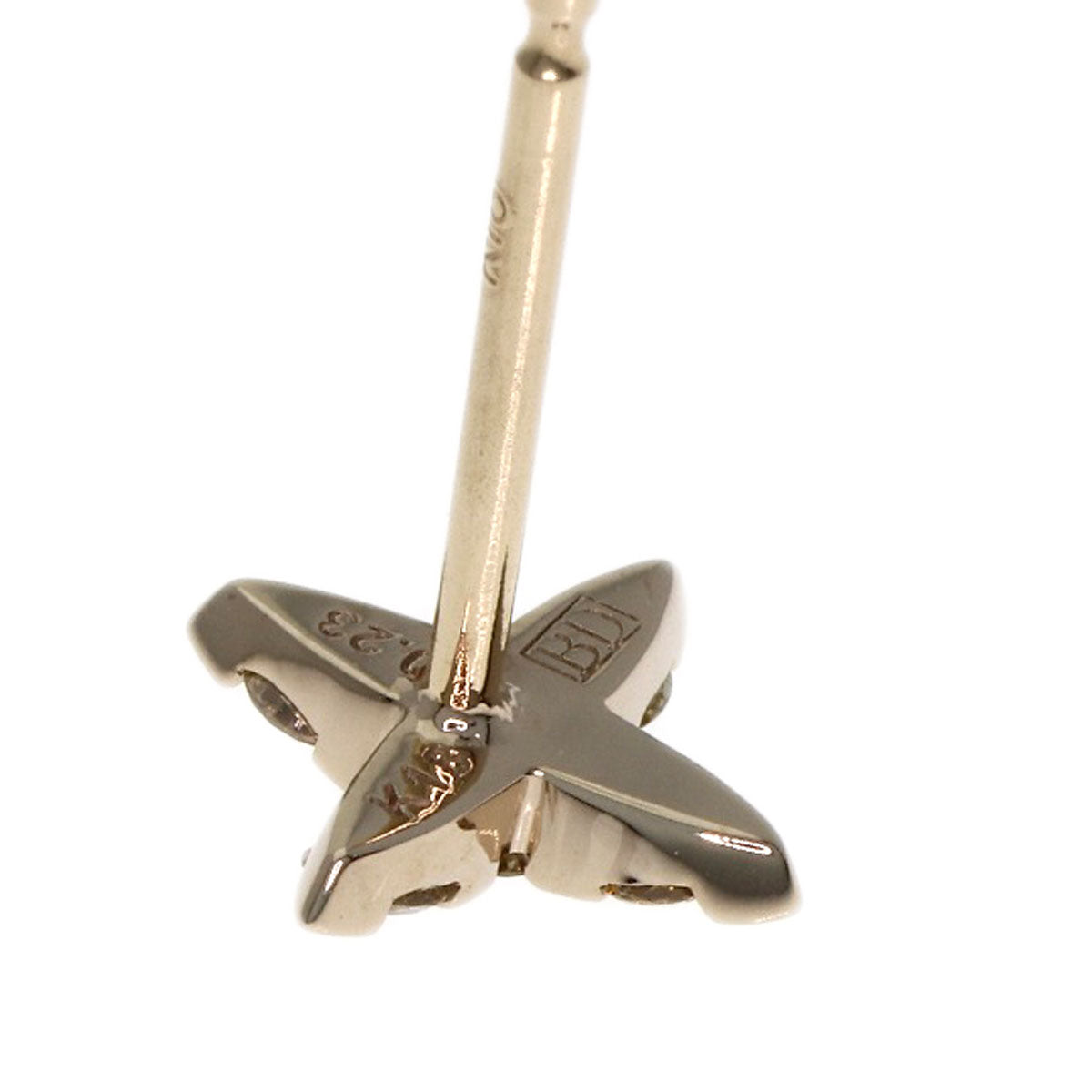 Kashikey Naked Brown Diamond earring K18BG Ladies [Used]