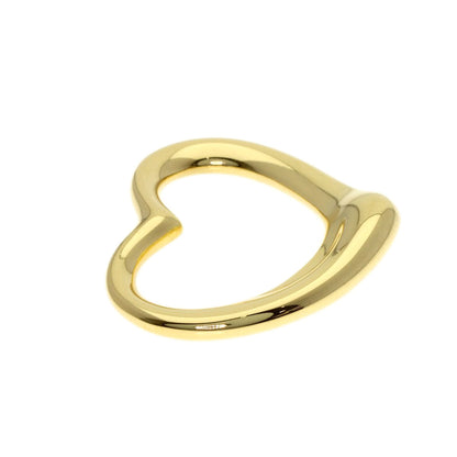 TIFFANY&Co. Open heart Pendant top K18 Yellow Gold Ladies [Used]
