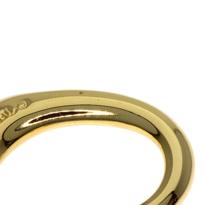 TIFFANY&Co. Open heart Pendant top K18 Yellow Gold Ladies [Used]