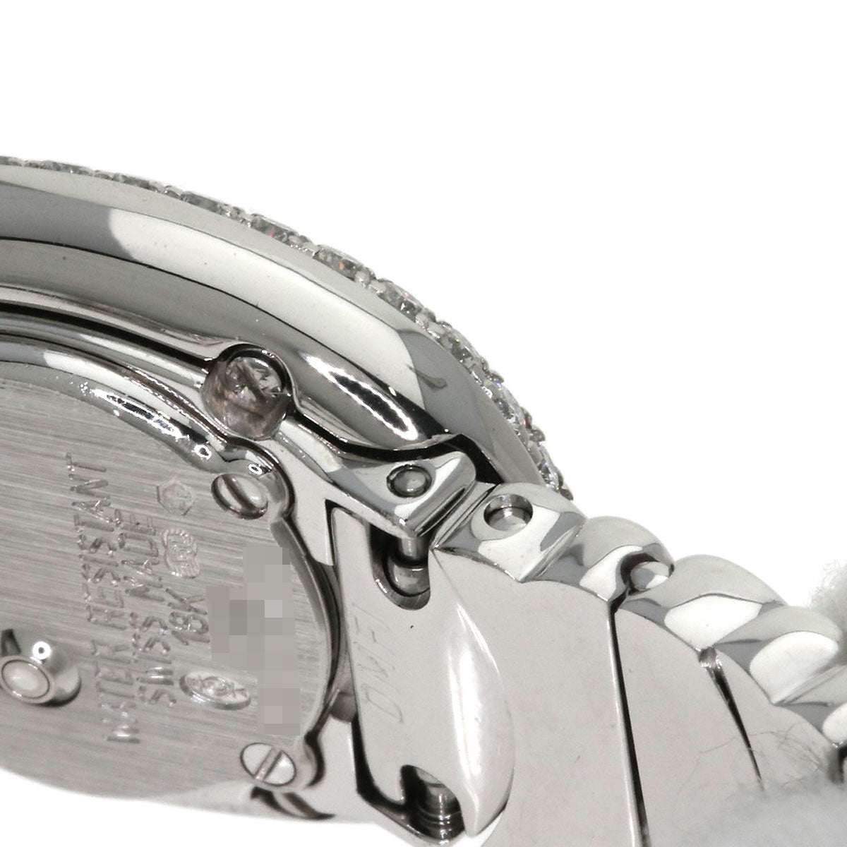 CARTIER Mini Baignoire Watches WB5095L2 K18 White Gold/K18 White Gold Ladies