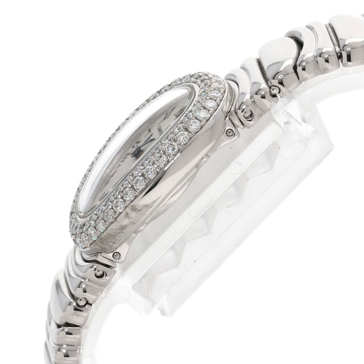 CARTIER Mini Baignoire Watches WB5095L2 K18 White Gold/K18 White Gold Ladies