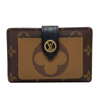LOUIS VUITTON M69432 Portefeiulle Juliet Bifold Wallet with Coin Pocket Monogram canvas Giant MonogramLadies [Used]