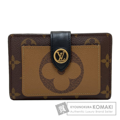 LOUIS VUITTON M69432 Portefeiulle Juliet Bifold Wallet with Coin Pocket Monogram canvas Giant MonogramLadies [Used]
