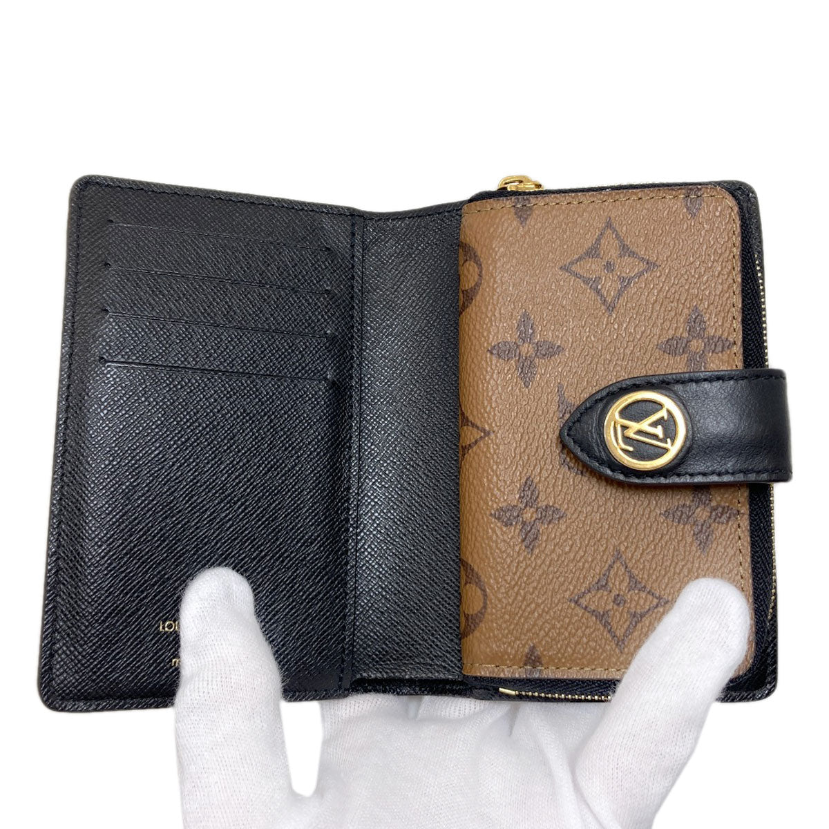 LOUIS VUITTON M69432 Portefeiulle Juliet Bifold Wallet with Coin Pocket Monogram canvas Giant MonogramLadies [Used]