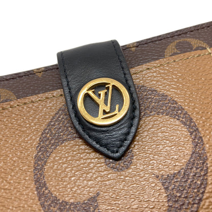 LOUIS VUITTON M69432 Portefeiulle Juliet Bifold Wallet with Coin Pocket Monogram canvas Giant MonogramLadies [Used]