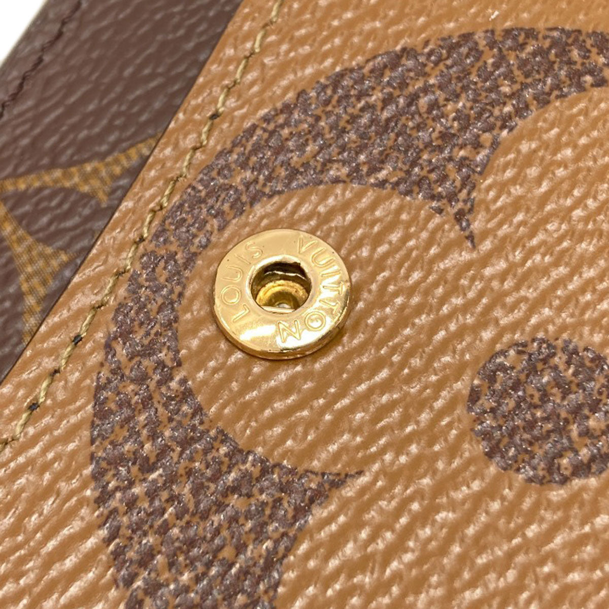 LOUIS VUITTON M69432 Portefeiulle Juliet Bifold Wallet with Coin Pocket Monogram canvas Giant MonogramLadies [Used]