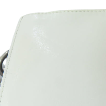 GIVENCHY logo Shoulder Bag Leather Ladies [Used]