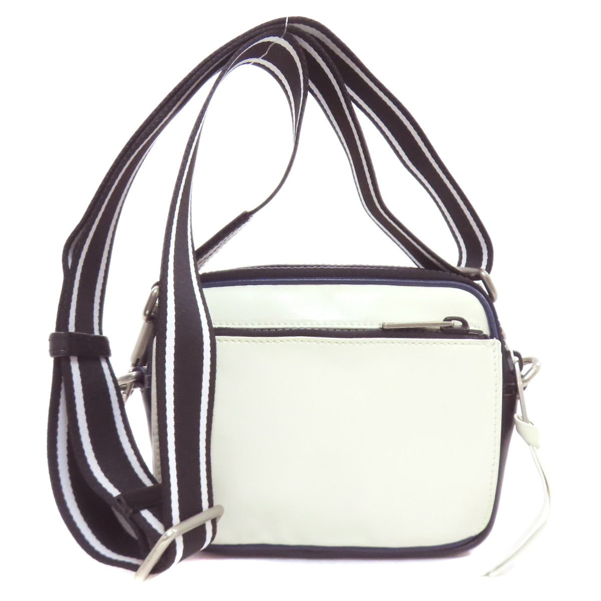 GIVENCHY logo Shoulder Bag Leather Ladies [Used]
