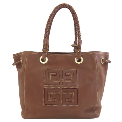 GIVENCHY logo Tote Bag Leather Ladies [Used]