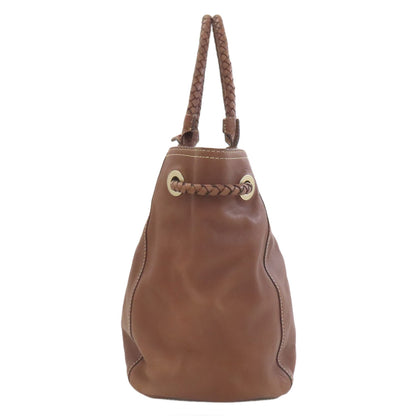 GIVENCHY logo Tote Bag Leather Ladies [Used]