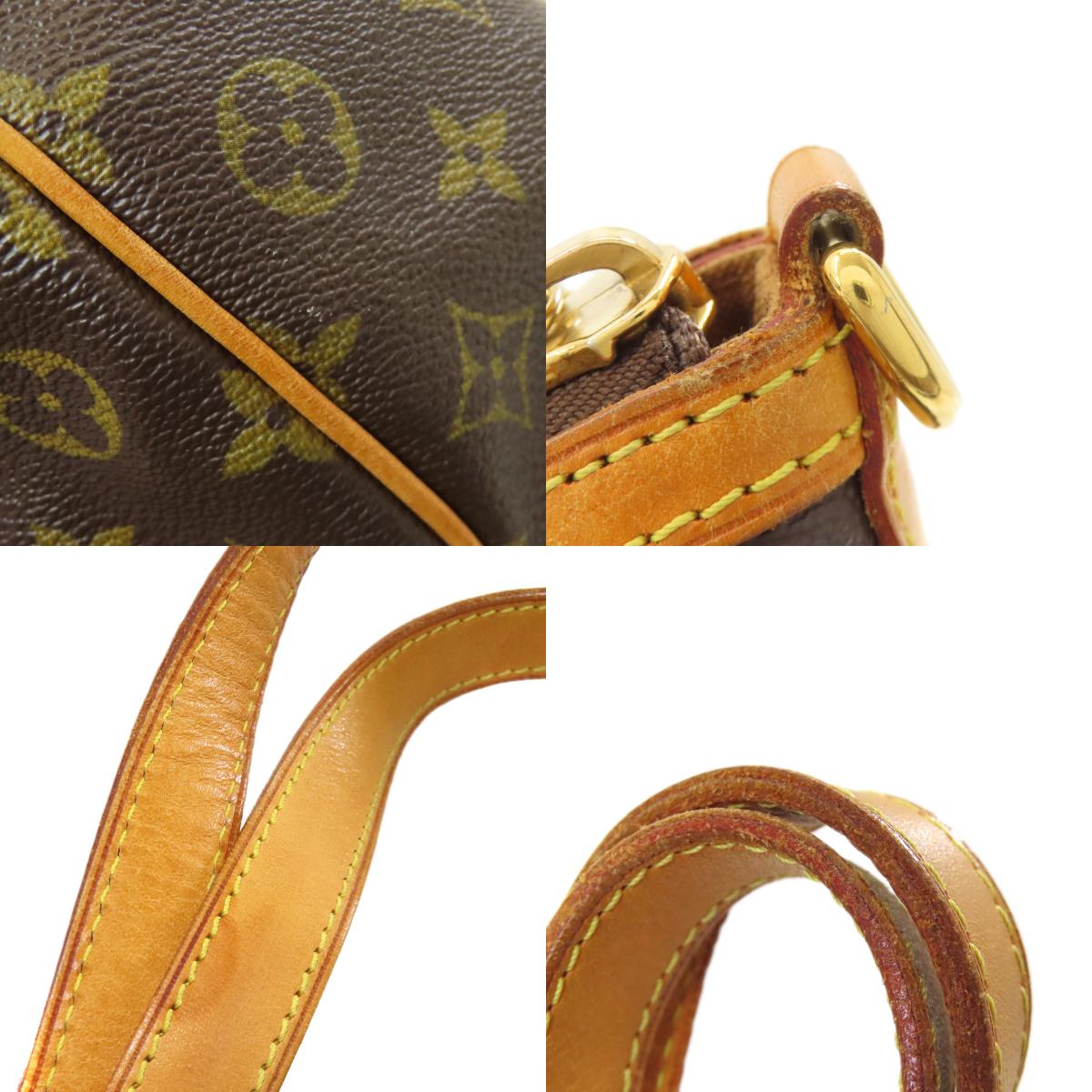 LOUIS VUITTON M40145 Palermo PM Tote Bag Monogram canvas Ladies [Used]