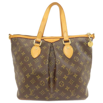 LOUIS VUITTON M40145 Palermo PM Tote Bag Monogram canvas Ladies [Used]
