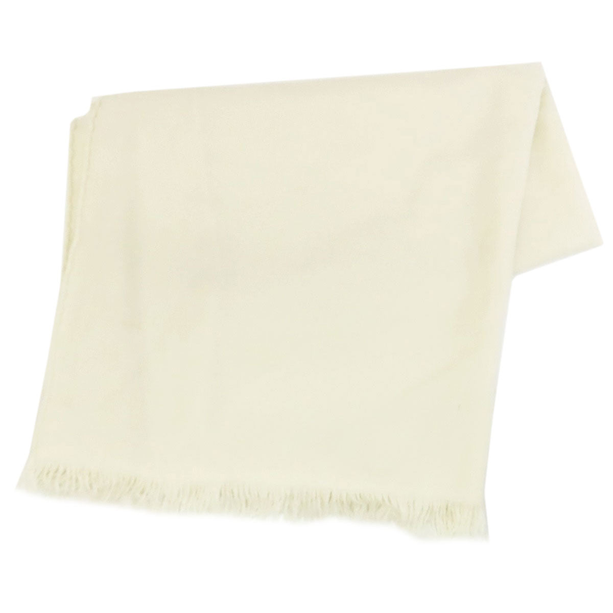 HERMES Logo shawl Stall Cashmere Ladies [Used]