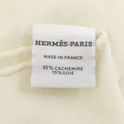 HERMES Logo shawl Stall Cashmere Ladies [Used]