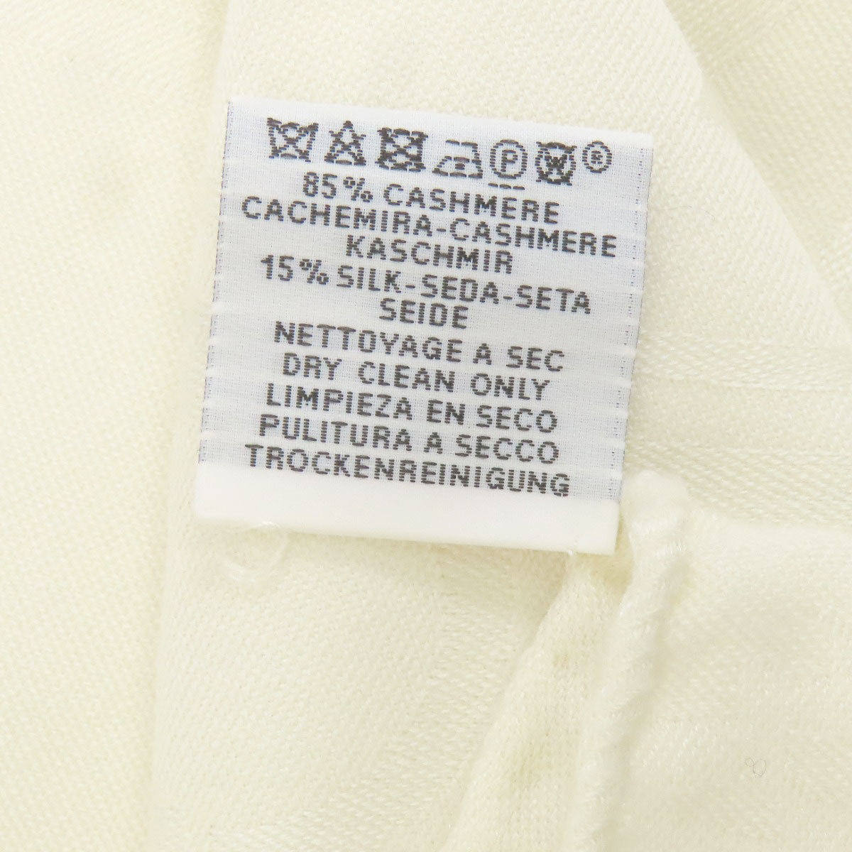 HERMES Logo shawl Stall Cashmere Ladies [Used]