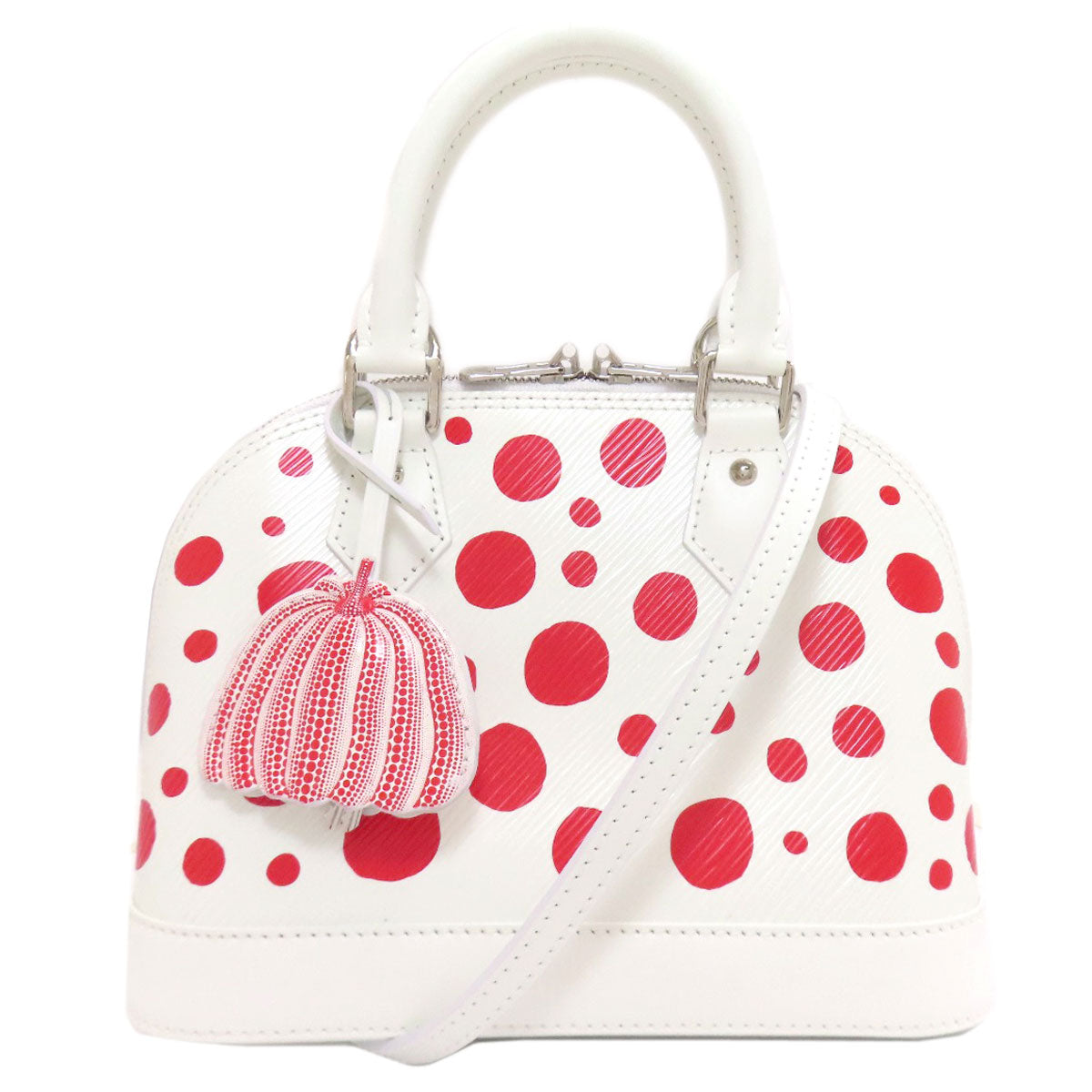 LOUIS VUITTON M21712 Alma BB Yayoi Kusama Handbag Epi Leather Ladies [Used]