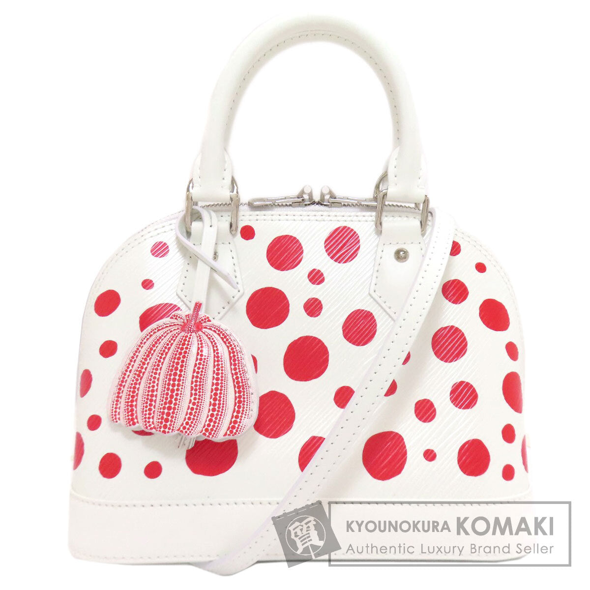 LOUIS VUITTON M21712 Alma BB Yayoi Kusama Handbag Epi Leather Ladies [Used]