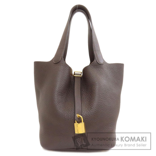 HERMES Picotin Lock MM GoldHardware Handbag Taurillon Clemence Ladies [Used]