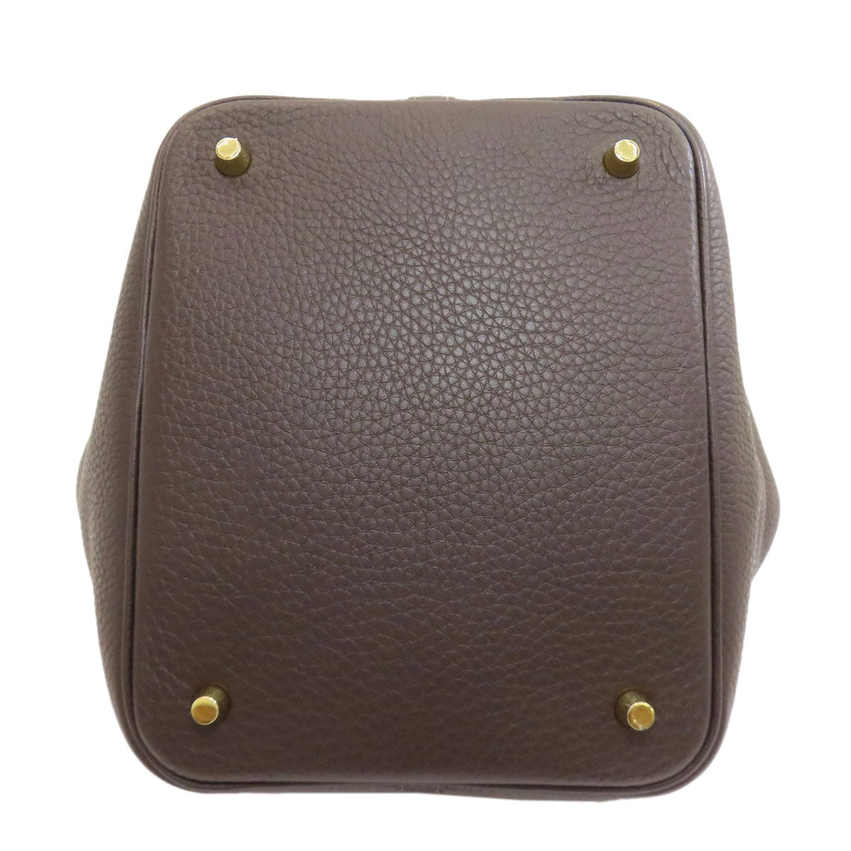 HERMES Picotin Lock MM GoldHardware Handbag Taurillon Clemence Ladies [Used]