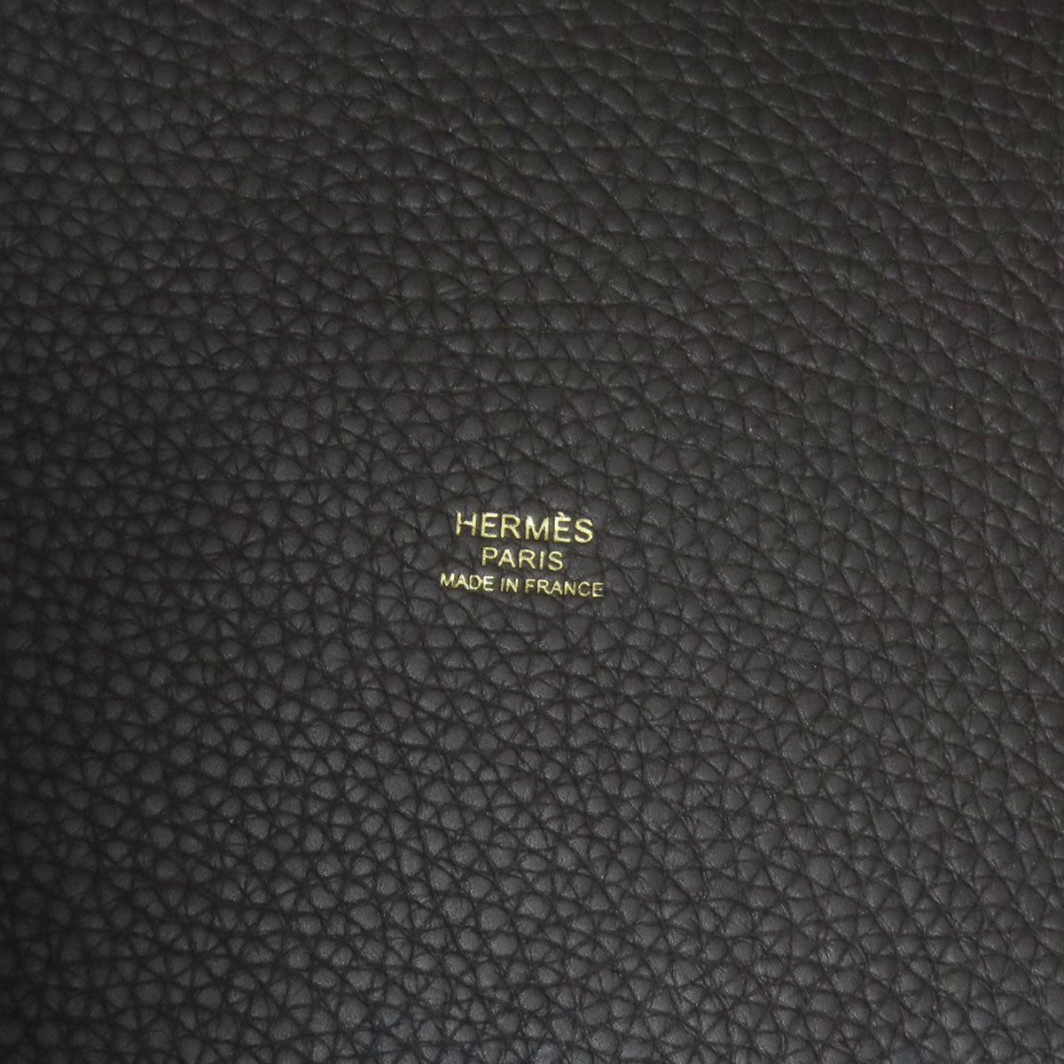 HERMES Picotin Lock MM GoldHardware Handbag Taurillon Clemence Ladies [Used]