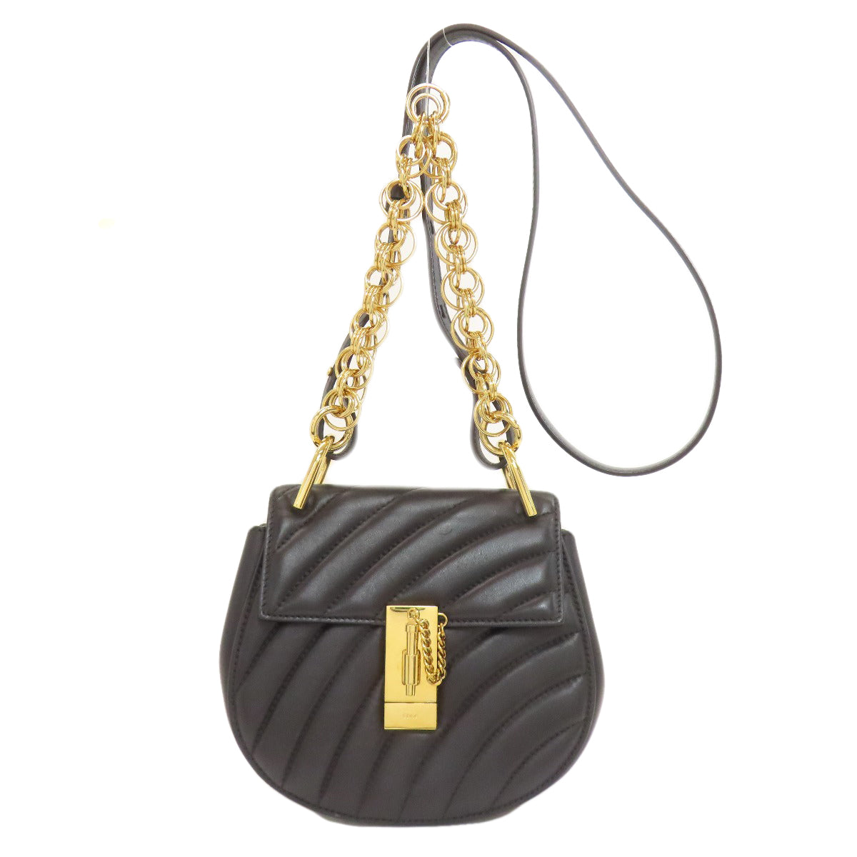CHLOE Drew Bijou 2WAY Shoulder Bag Calf Ladies [Used]