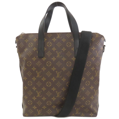 LOUIS VUITTON M40388 Kitan Macassar Handbag Monogram canvas mens [Used]