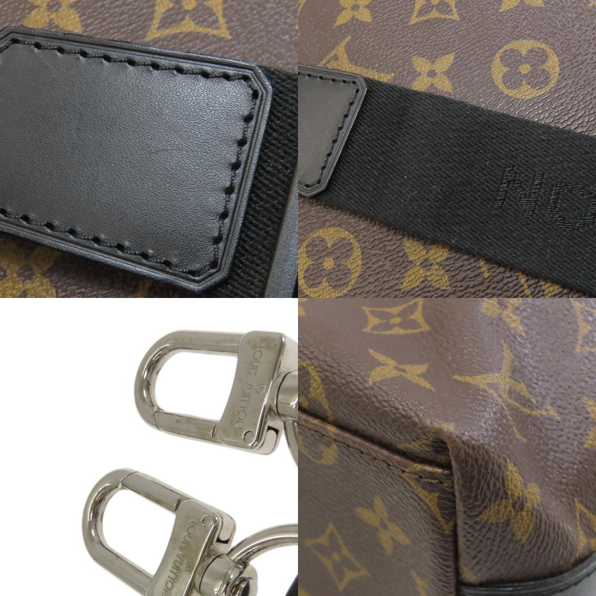 LOUIS VUITTON M40388 Kitan Macassar Handbag Monogram canvas mens [Used]
