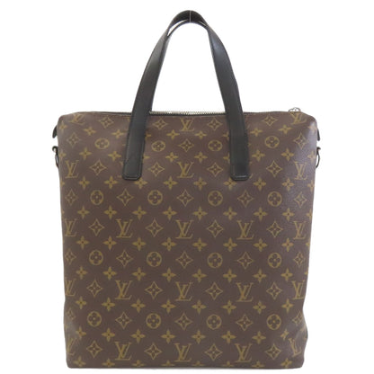 LOUIS VUITTON M40388 Kitan Macassar Handbag Monogram canvas mens [Used]