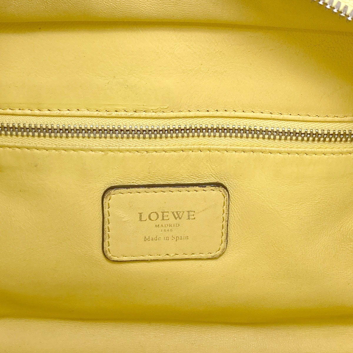 LOEWE Amazona Handbag Leather Ladies [Used]