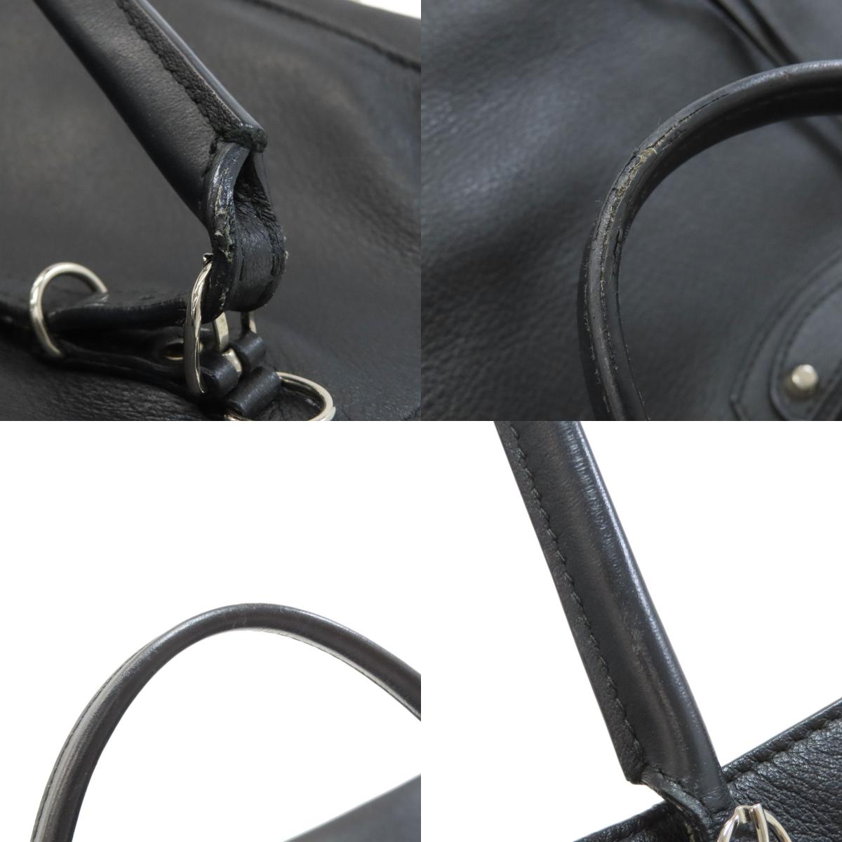 BALENCIAGA 432596 Paper 2WAY Tote Bag Lambskin Ladies [Used]